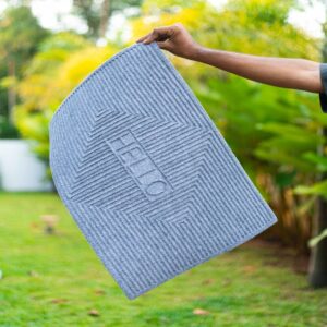 Hello Small Striped Polypropylene Mat (40×60 cm)