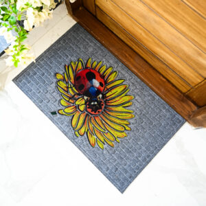 Sunflower polypropylene door mats