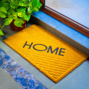 PureHome Coir Mat 45x75cm Natural Door Mat Durable