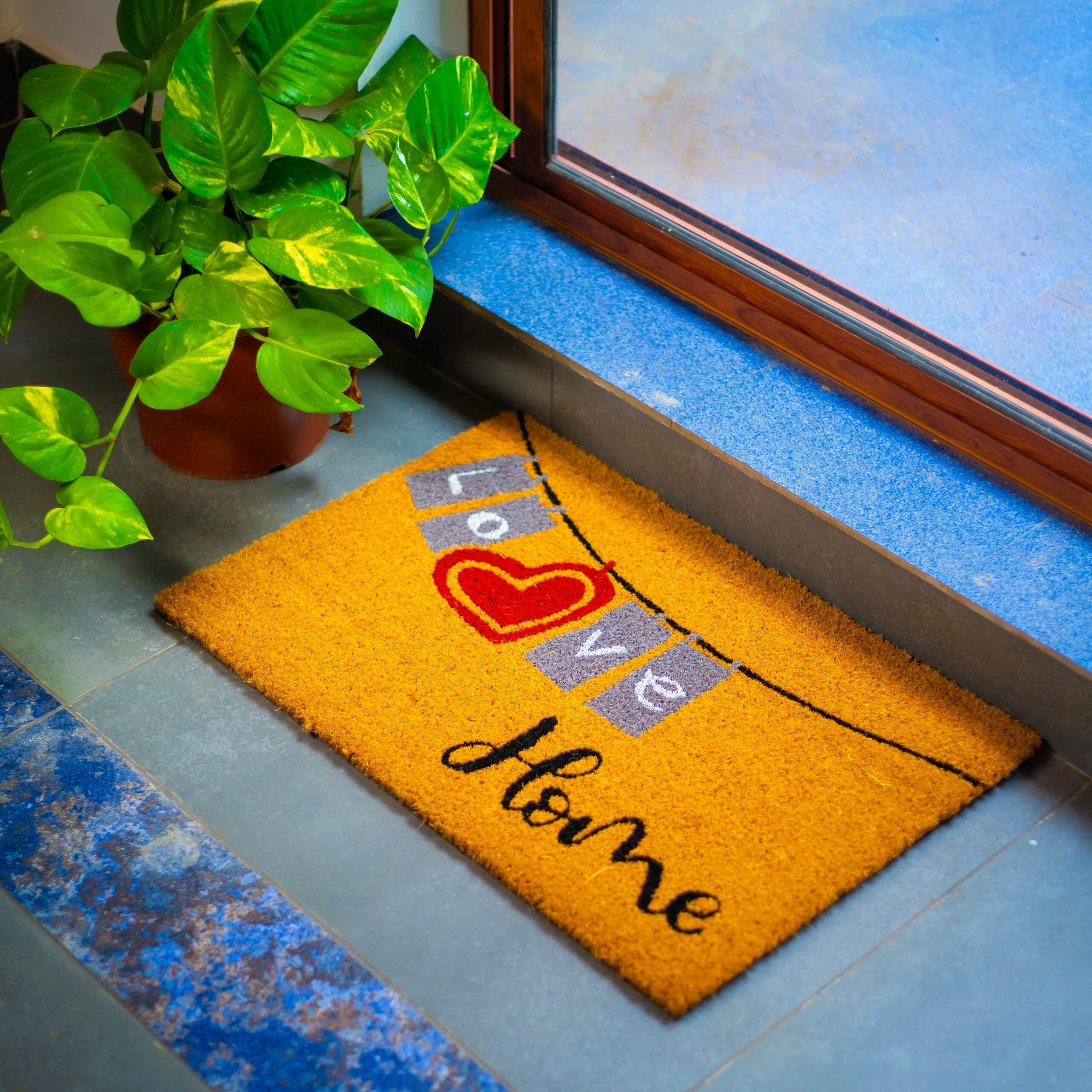 LoveHanging Coir Door Mat 45x75 cm - Image 2