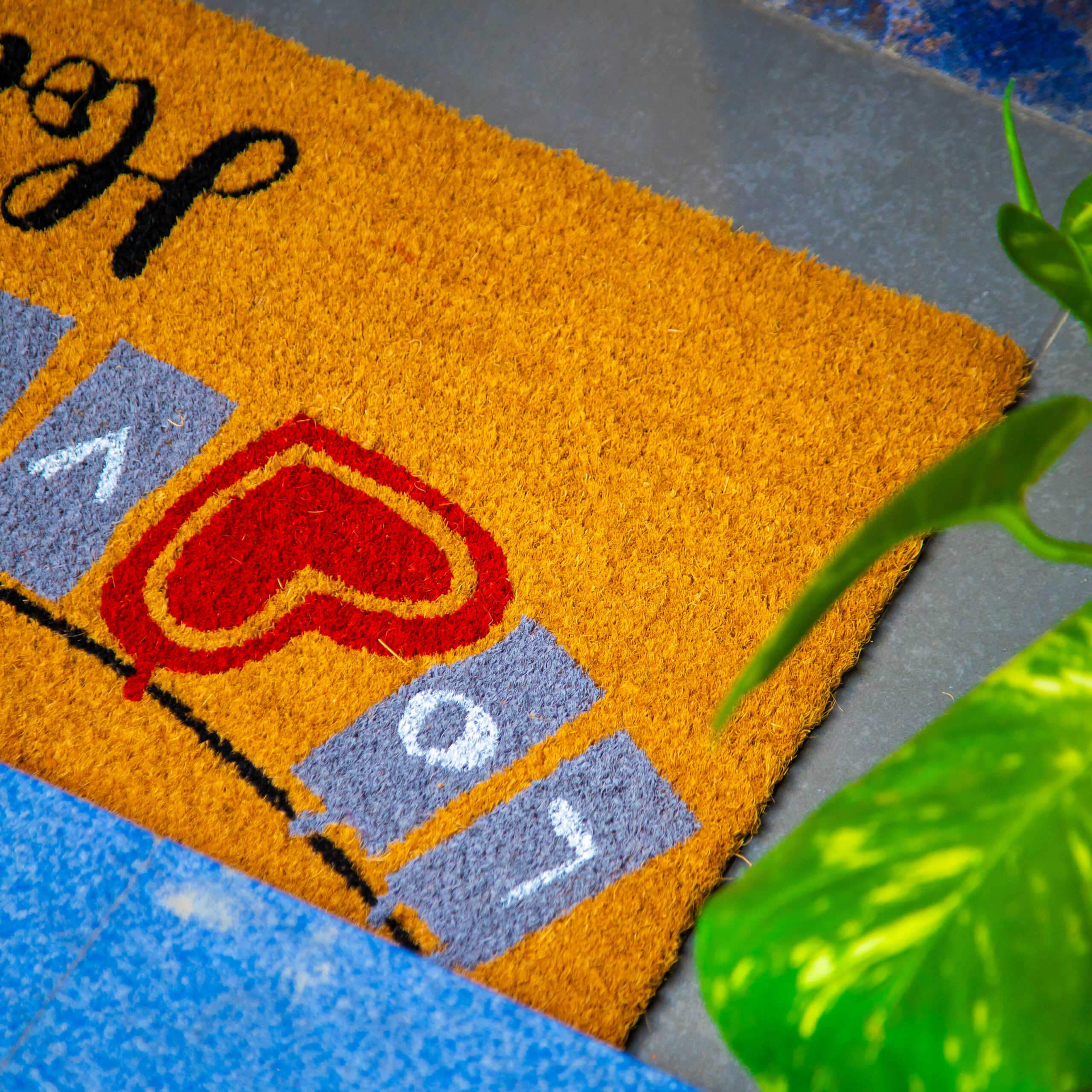 LoveHanging Coir Door Mat 45x75 cm - Image 3