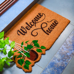 HangingNest Coir Door Mat 45x75cm Welcome Home Decor!